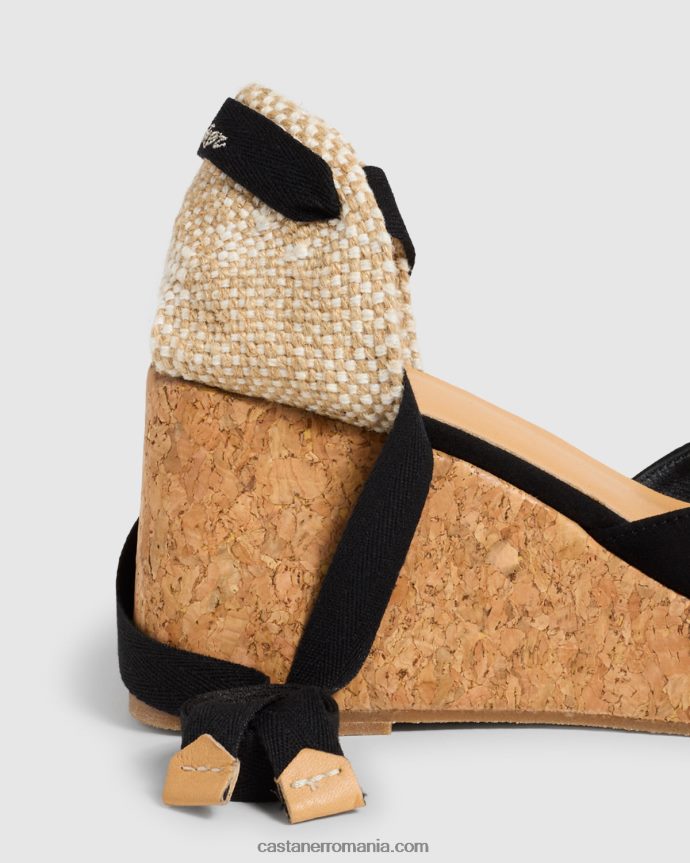 Castaner TINA CORK/007 Femei NEGRU 6P2L4883