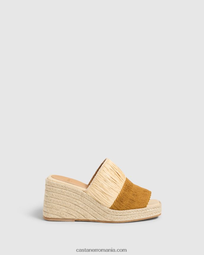 Castaner TONIA/141 Femei NATURAL/MUSTARD 6P2L4885