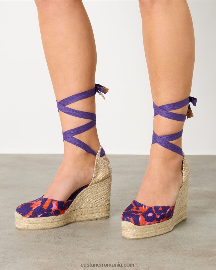 Castaner CARINA DVF/8ED/158 Femei ROZ/MULTICOLOR 6P2L4873