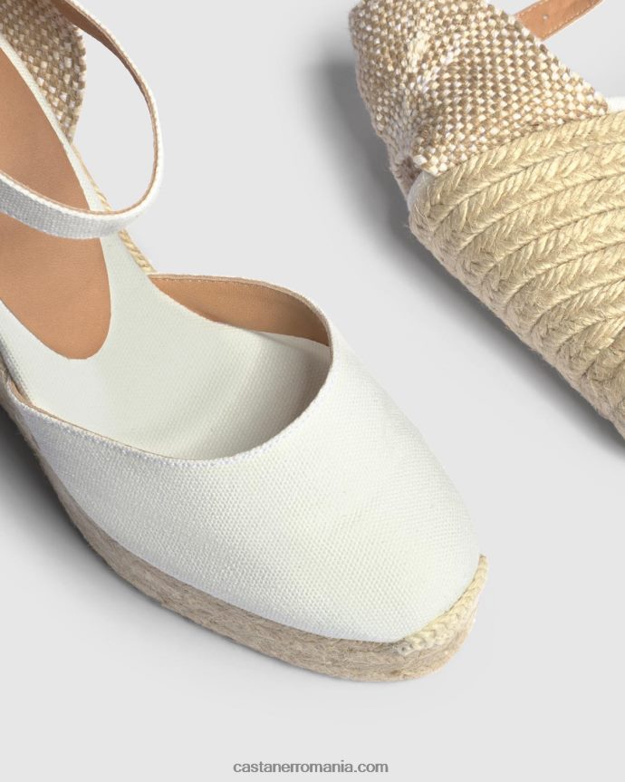 Castaner CAROL/8ED/001 Femei ALB 6P2L4838