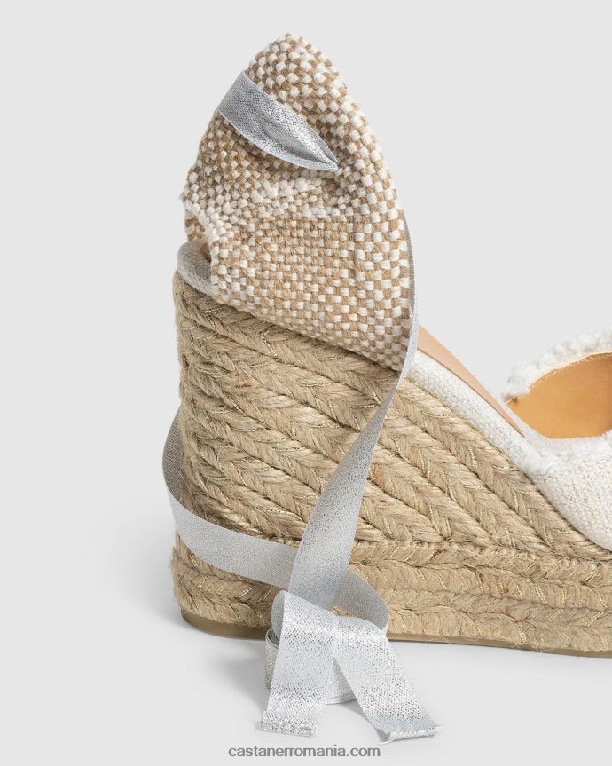 Castaner CATALINA/8ED/032 Femei ALB/AUR 6P2L4832