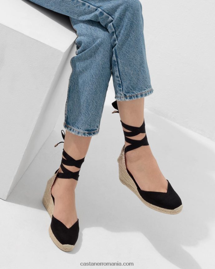 Castaner CHIARA/6/001 Femei NEGRU 6P2L4854