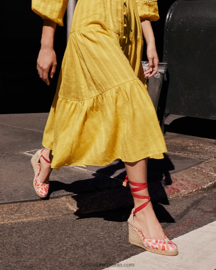 Castaner CHIARA WRAP DVF/8/157 Femei ROZ/MULTICOLOR 6P2L4874