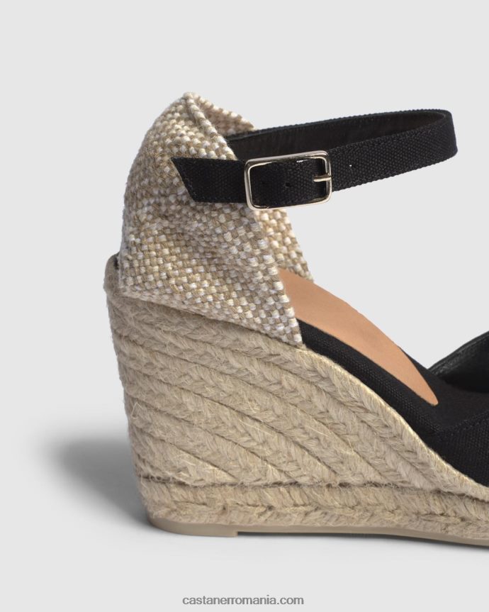 Castaner CHIARITA/8/001 Femei NEGRU 6P2L4866