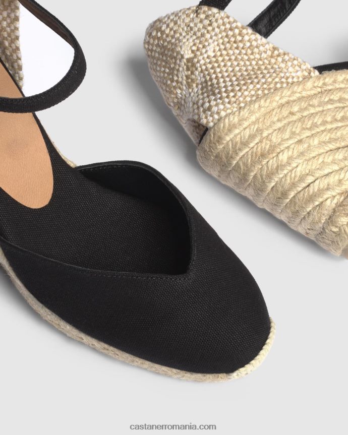 Castaner CHIARITA/8/001 Femei NEGRU 6P2L4866