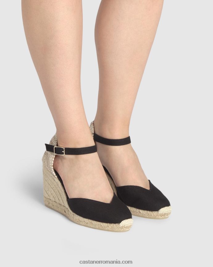 Castaner CHIARITA/8/001 Femei NEGRU 6P2L4866