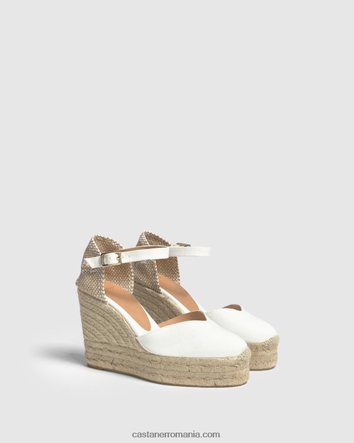 Castaner CHIARITA/8ED/001 Femei ALB 6P2L4835