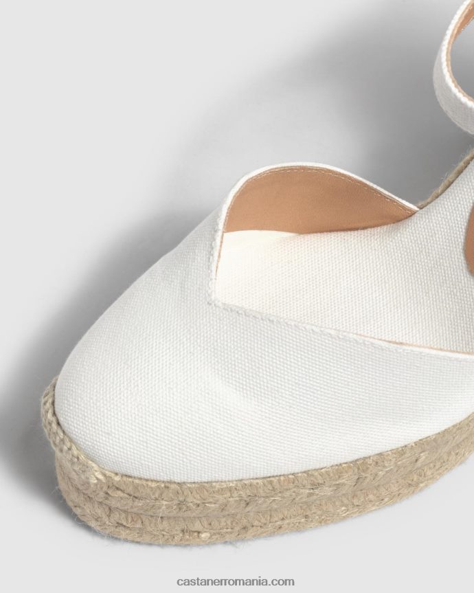 Castaner CHIARITA/8ED/001 Femei ALB 6P2L4835