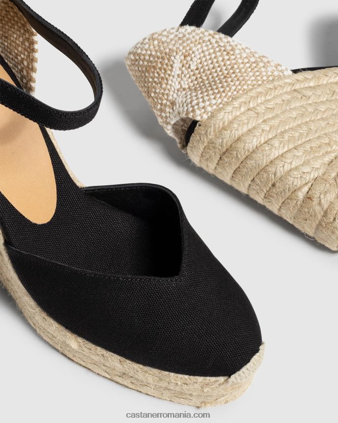 Castaner CHIARITA/8ED/001 Femei NEGRU 6P2L4847