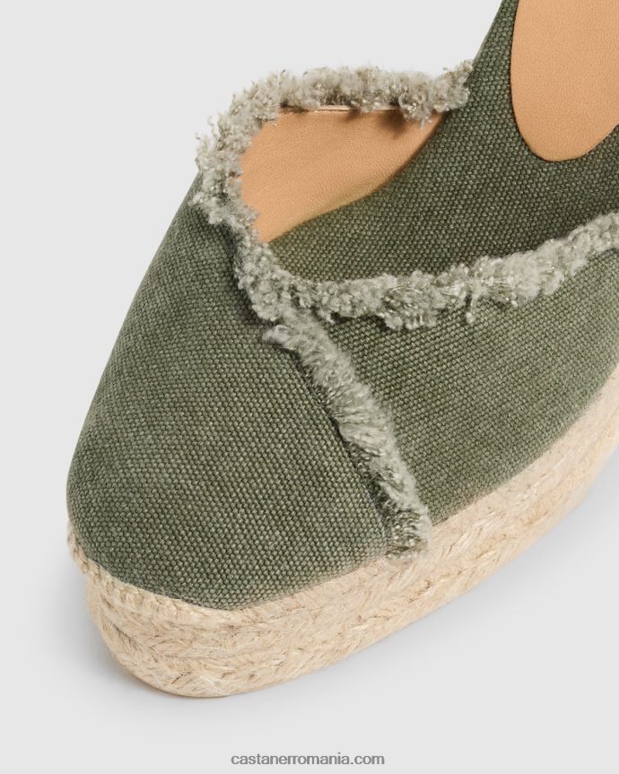 Castaner CLARINA/8ED/002 Femei OLIVE 6P2L487