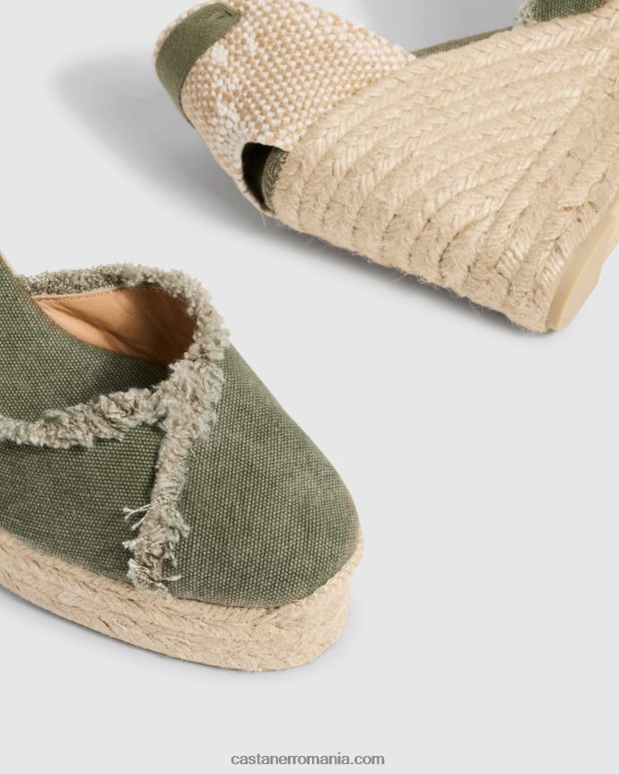 Castaner CLARINA/8ED/002 Femei OLIVE 6P2L487
