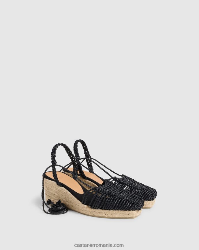 Castaner FEDERICA/6/108 Femei NEGRU 6P2L488