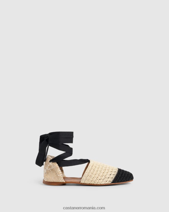 Castaner GRETEL/139 Femei IVORY/NEGRU 6P2L48100