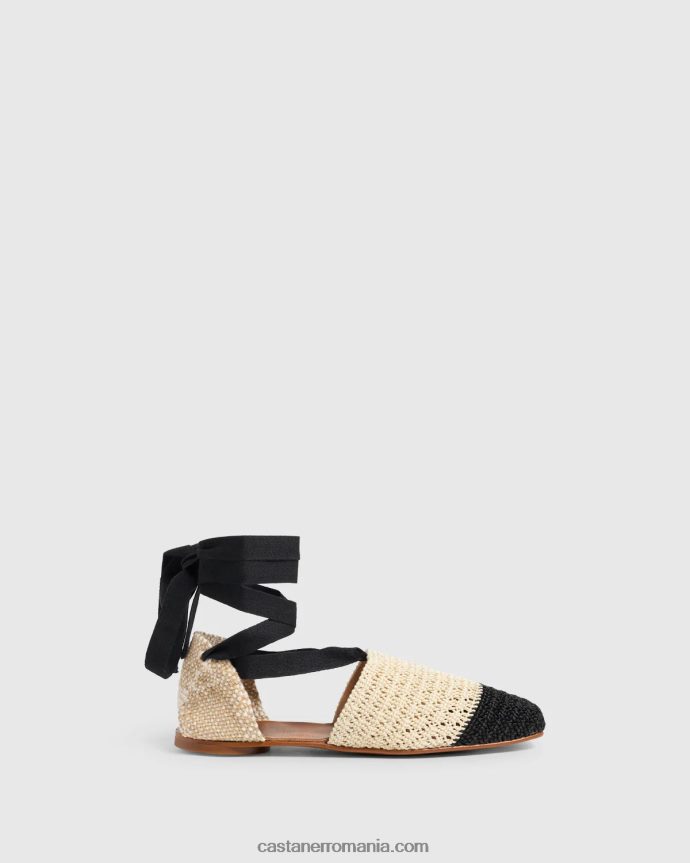 Castaner GRETEL/139 Femei IVORY/NEGRU 6P2L48344