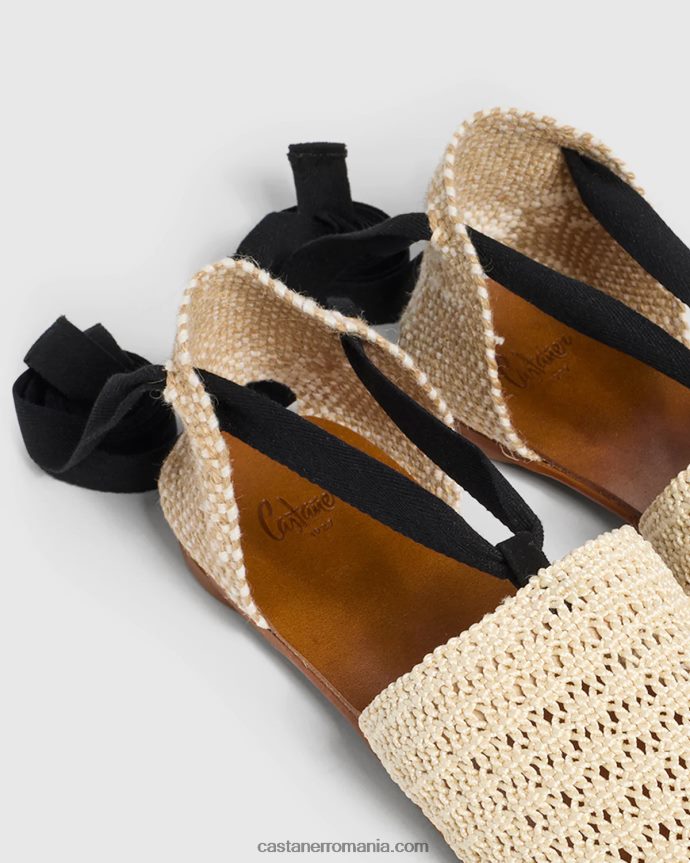 Castaner GRETEL/139 Femei IVORY/NEGRU 6P2L48344