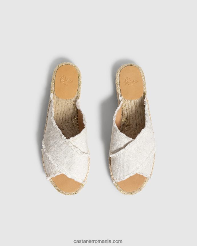 Castaner PALMERA/032 Femei ALB/AUR 6P2L48404