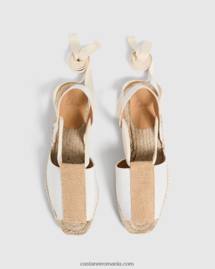 Castaner PANCHI/001 Femei ALB 6P2L48406