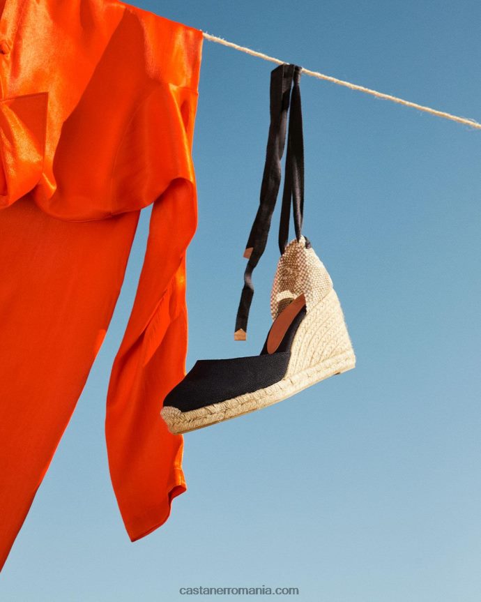 Castaner CARINA/8/001 Femei NEGRU 6P2L48247