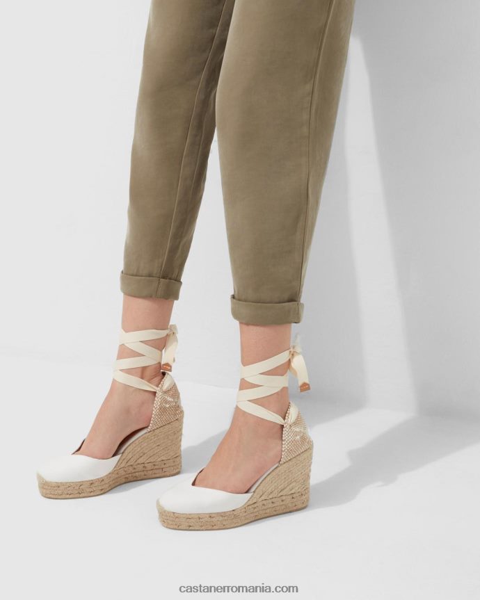 Castaner CHIARA/8ED/001 Femei ALB 6P2L48277