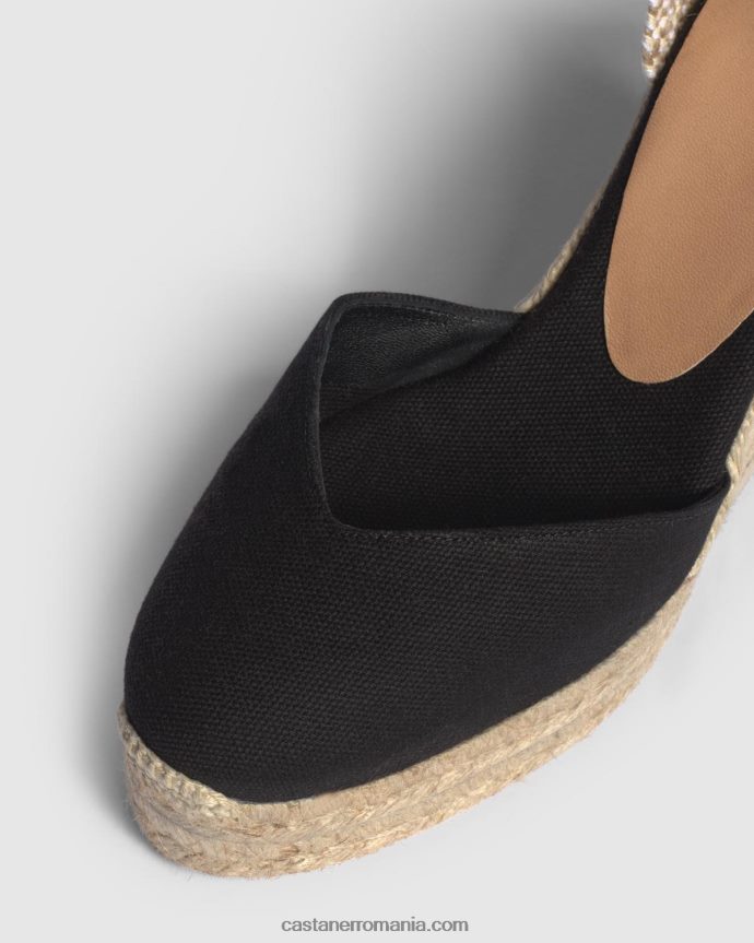 Castaner CHIARA/8ED/001 Femei NEGRU 6P2L48268
