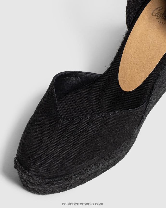 Castaner CHIARA C/8ED/001 Femei NEGRU 6P2L48280