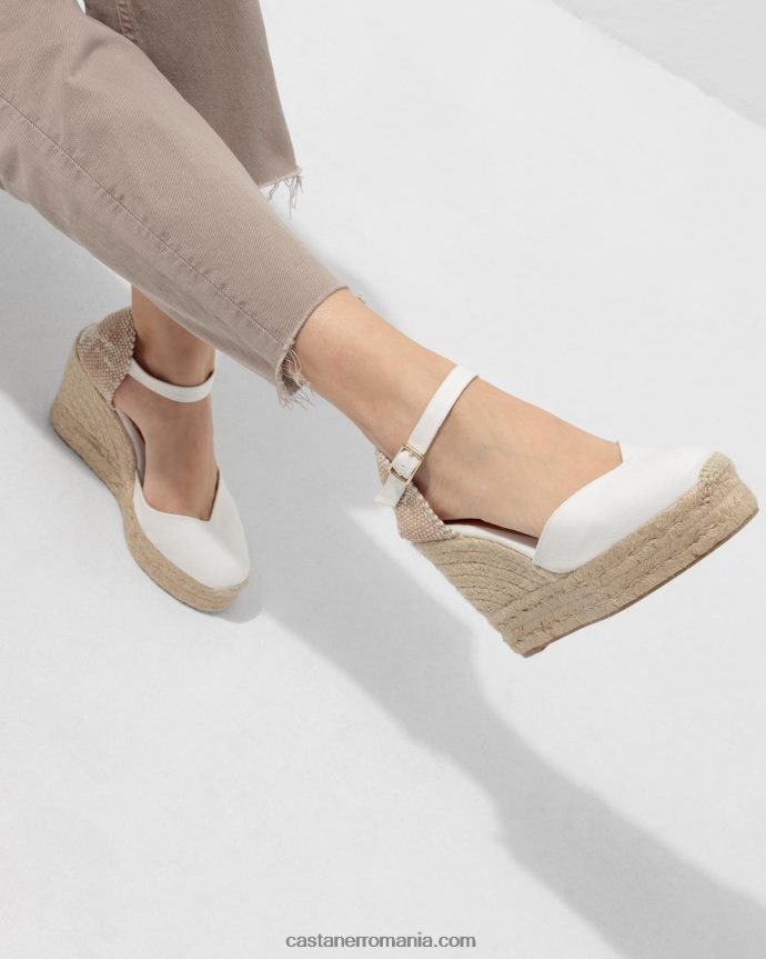 Castaner CHIARITA/8ED/001 Femei ALB 6P2L48262