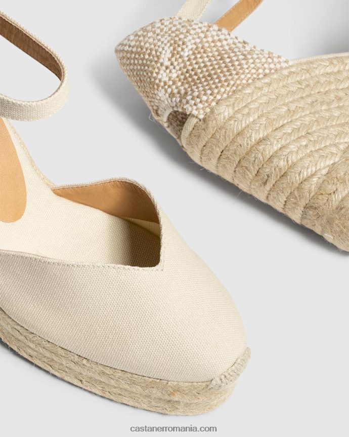 Castaner CHIARITA/8ED/001 Femei IVORY 6P2L48253