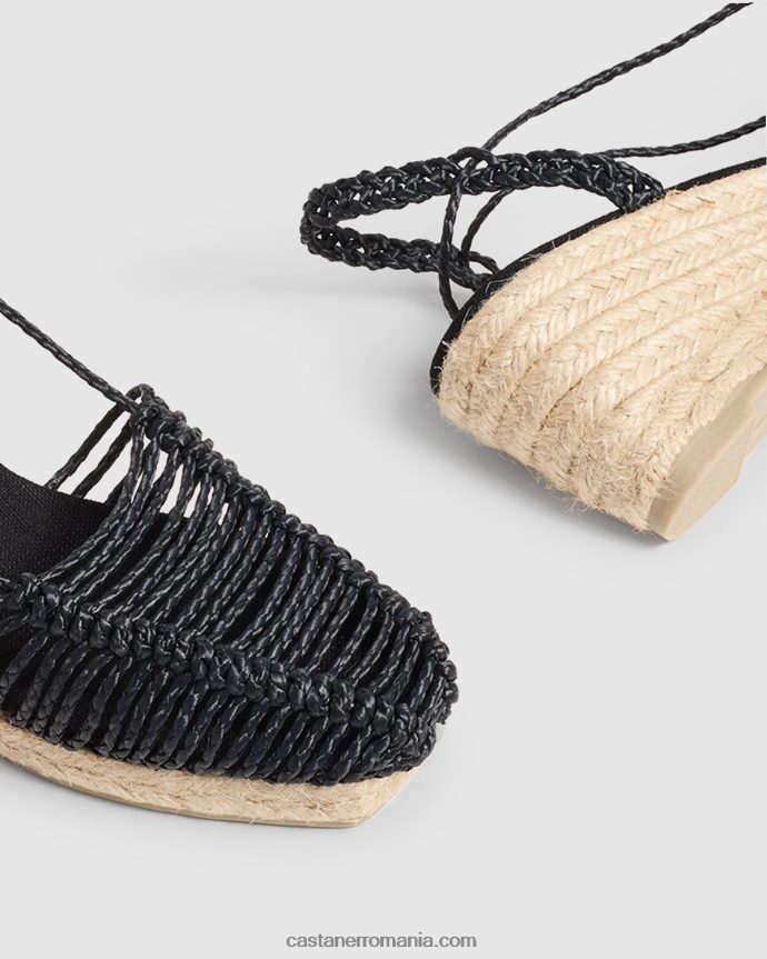 Castaner FEDERICA/6/108 Femei NEGRU 6P2L48297