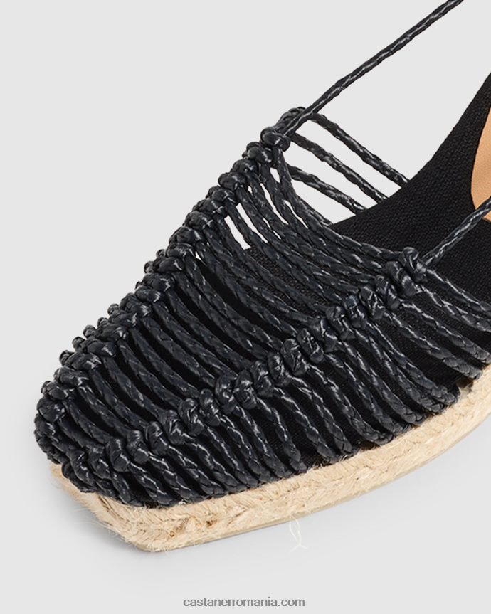 Castaner FEDERICA/6/108 Femei NEGRU 6P2L48297