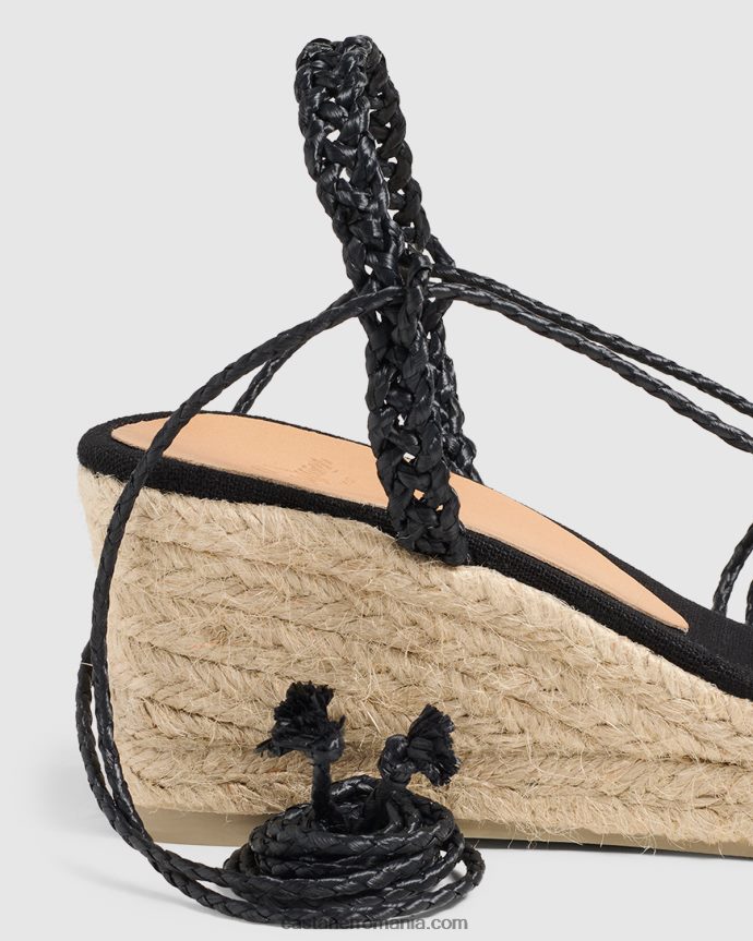 Castaner FEDERICA/6/108 Femei NEGRU 6P2L48297