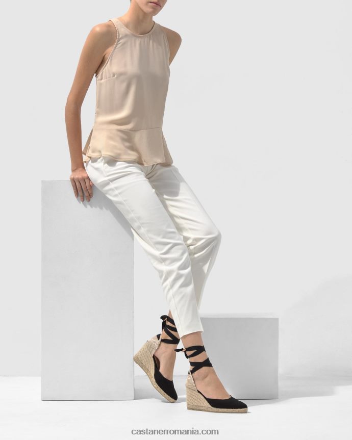 Castaner JOYCE/8/001 Femei NEGRU 6P2L48299