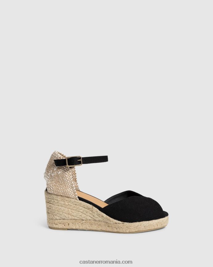 Castaner BIANCA/6/001 Femei NEGRU 6P2L48350