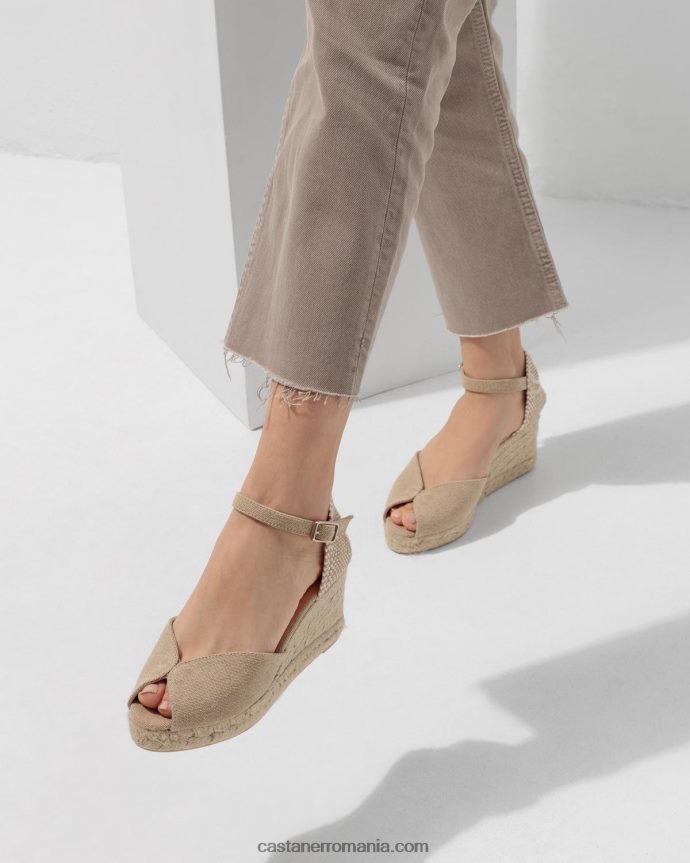 Castaner BIANCA/6/002 Femei SAND 6P2L48353