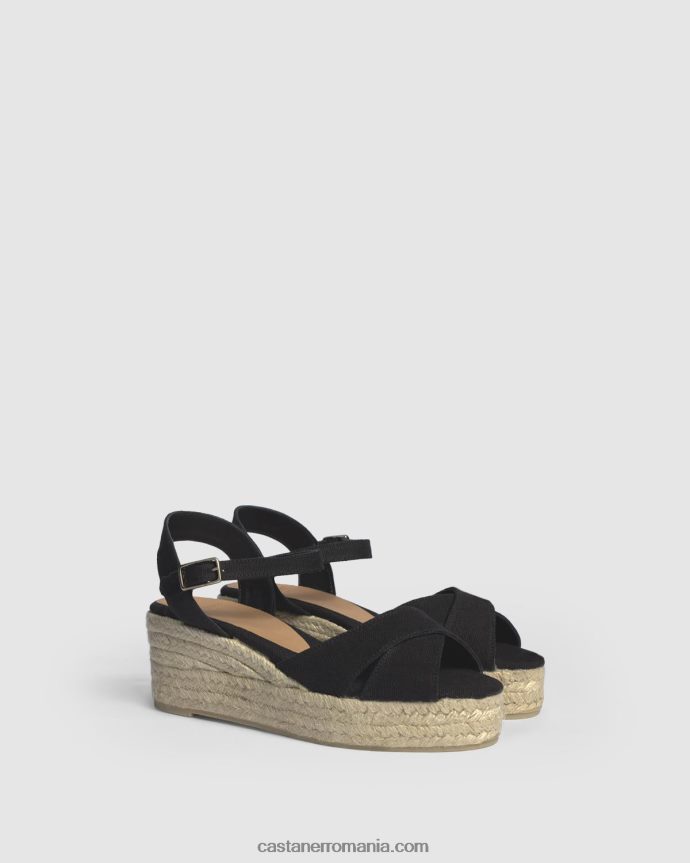 Castaner BLAUDELL/3ED/001 Femei NEGRU 6P2L48378