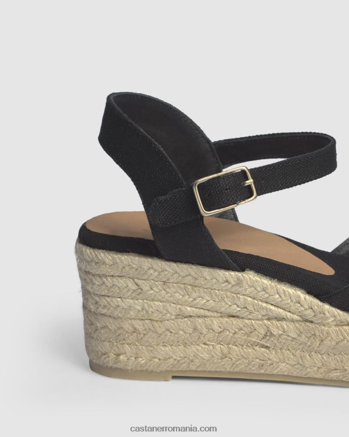 Castaner BLAUDELL/3ED/001 Femei NEGRU 6P2L48378