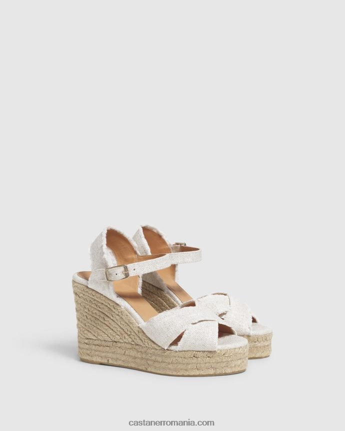 Castaner BROMELIA/8ED/032 Femei ALB/AUR 6P2L48351