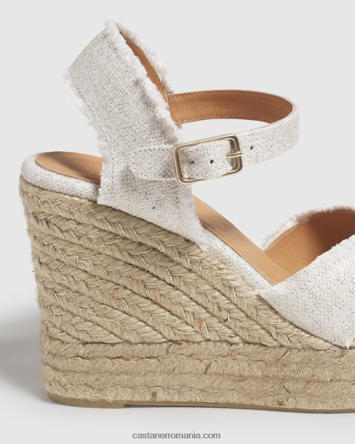 Castaner BROMELIA/8ED/032 Femei ALB/AUR 6P2L48351