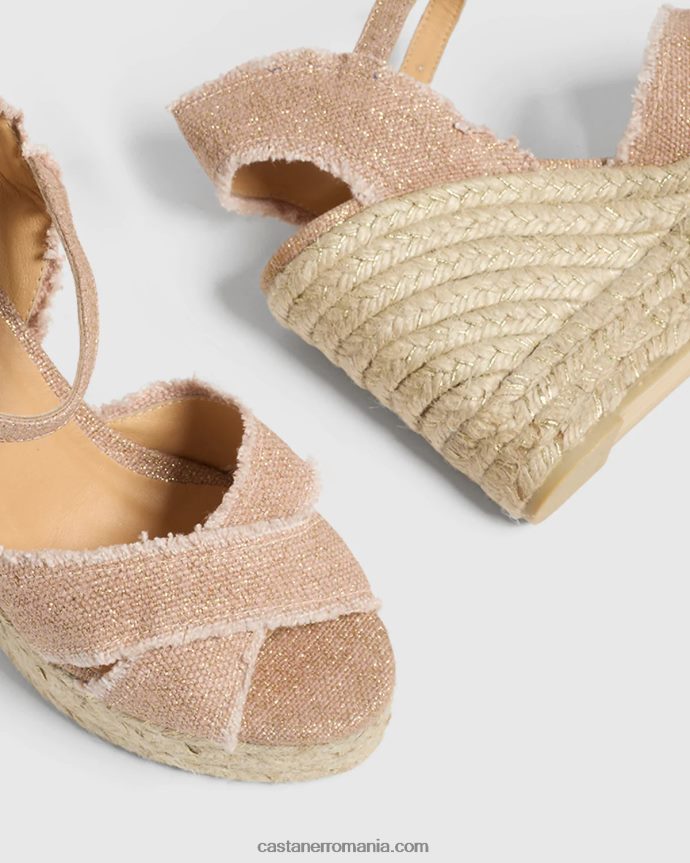 Castaner BROMELIA/8ED/032 Femei ROZ/AUR 6P2L48359