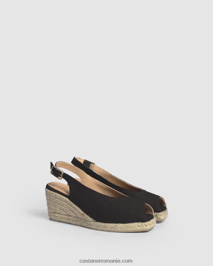 Castaner DOSALIA/6/001 Femei NEGRU 6P2L48366