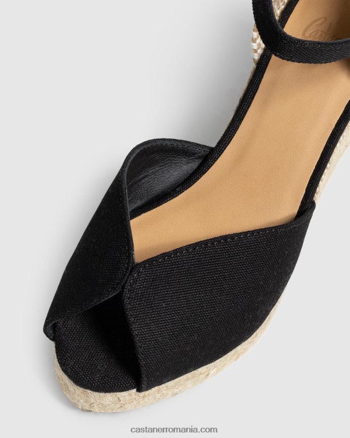 Castaner BIANCA/6/001 Femei NEGRU 6P2L48136