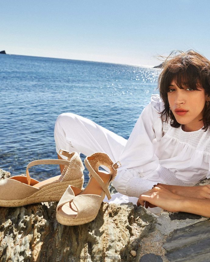 Castaner BIANCA/6/002 Femei SAND 6P2L48154