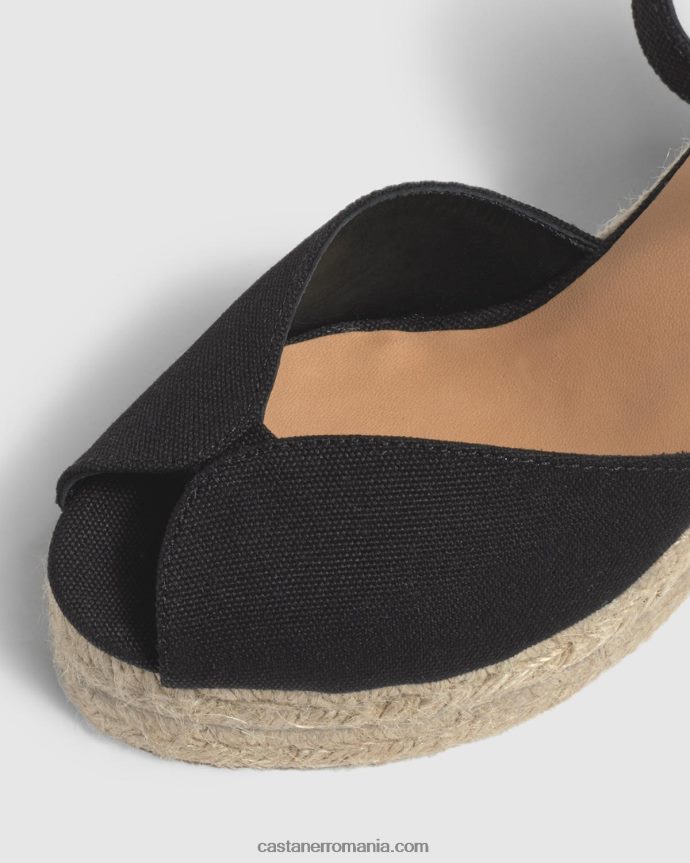 Castaner BIANCA/8ED/001 Femei NEGRU 6P2L48134