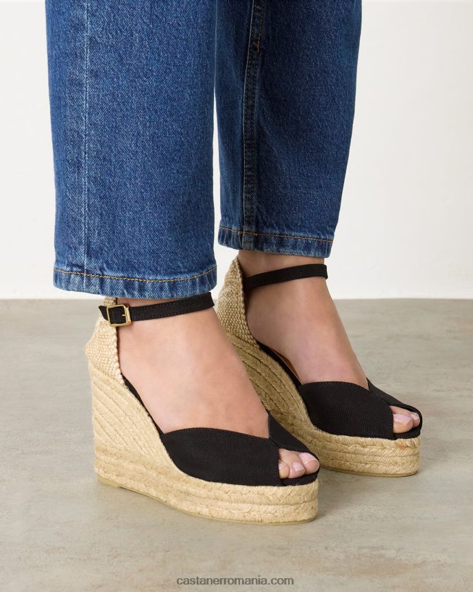 Castaner BIANCA/8ED/001 Femei NEGRU 6P2L48134