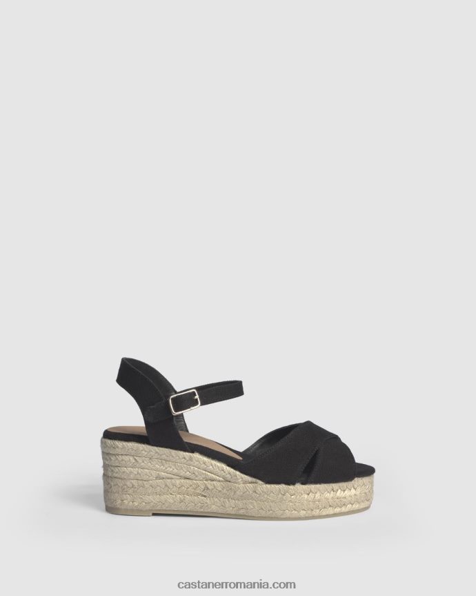 Castaner BLAUDELL/3ED/001 Femei NEGRU 6P2L48140