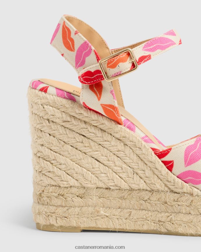 Castaner BLAUDELL DVF/8ED/157 Femei ROZ/MULTICOLOR 6P2L48165