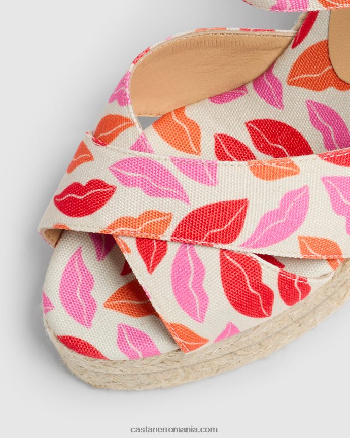 Castaner BLAUDELL DVF/8ED/157 Femei ROZ/MULTICOLOR 6P2L48165