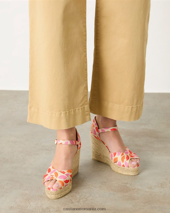 Castaner BLAUDELL DVF/8ED/157 Femei ROZ/MULTICOLOR 6P2L48165