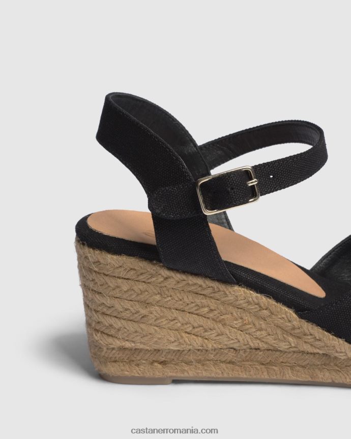 Castaner BLAUDELL T/6/001 Femei NEGRU 6P2L48157