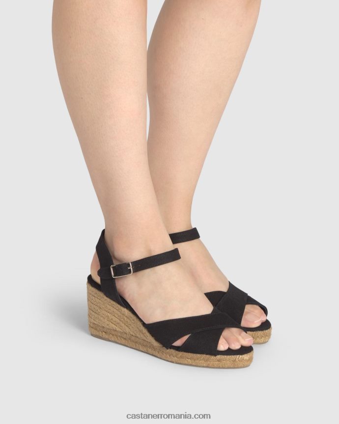 Castaner BLAUDELL T/6/001 Femei NEGRU 6P2L48157