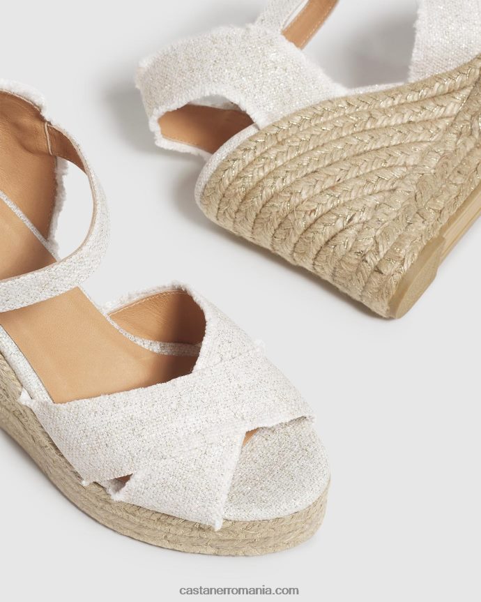 Castaner BROMELIAD/8ED/032 Femei ALB/AUR 6P2L48137